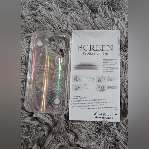 I Phone 14 Pro Max Case (6ins) Clear soft Case. - Picture 3 of 4